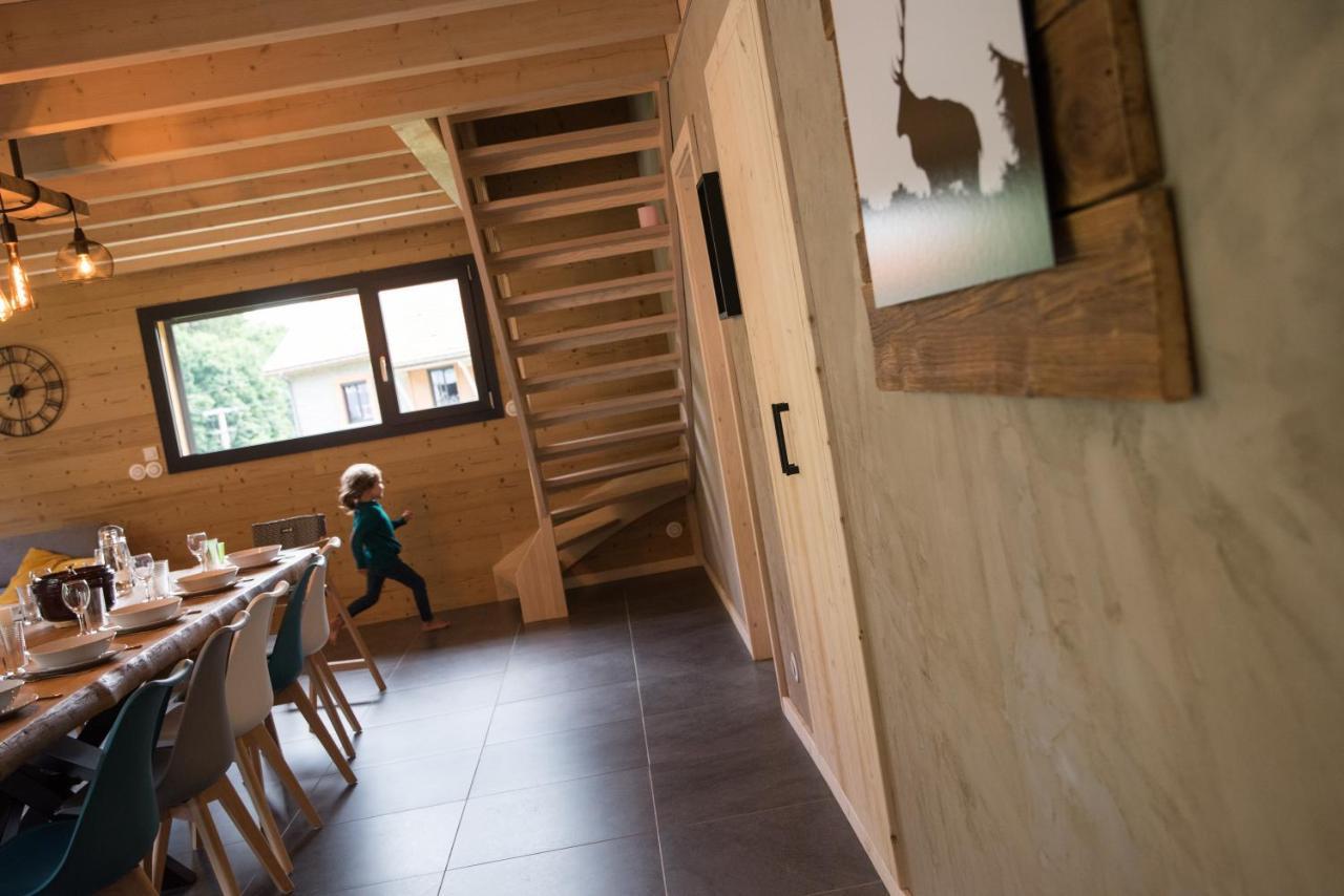 TOUT NEUF - Chalet Pébie 8 à 10 pers avec sauna La Bresse Extérieur photo