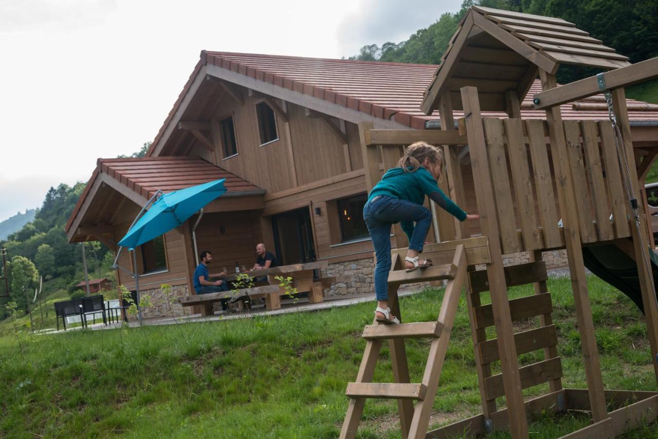 TOUT NEUF - Chalet Pébie 8 à 10 pers avec sauna La Bresse Extérieur photo